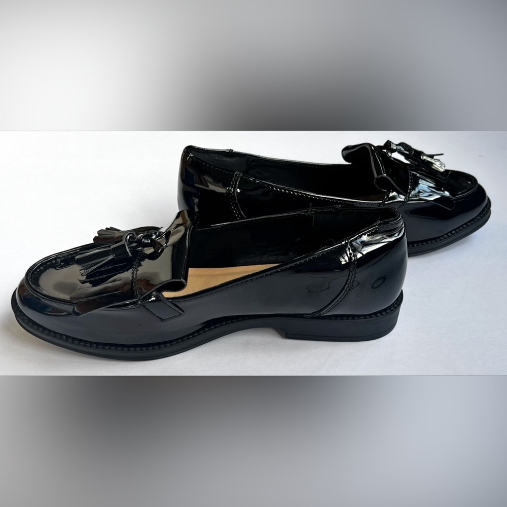 Primark loafers with a glossy finish